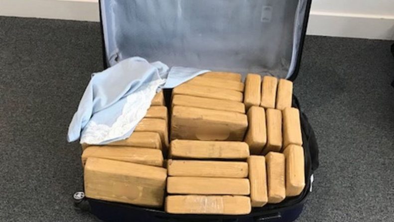 Происшествия: Полтонны кокаина были найдены в багаже пяти пассажиров колумбийского самолета