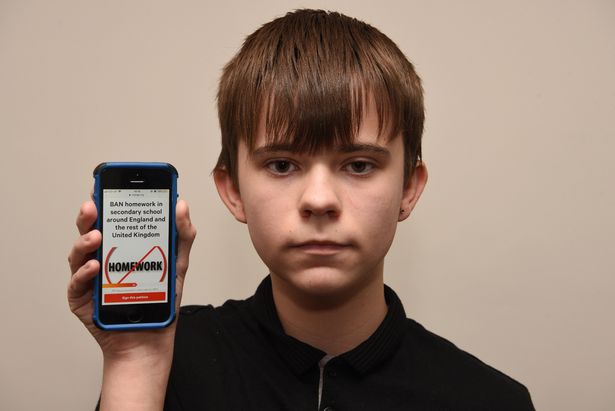 Школьник из Глостера запустил петицию об отмене домашнего задания