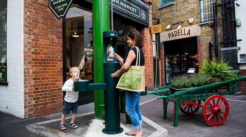 Общество: Летом в Лондоне появятся 20 новых питьевых фонтанов