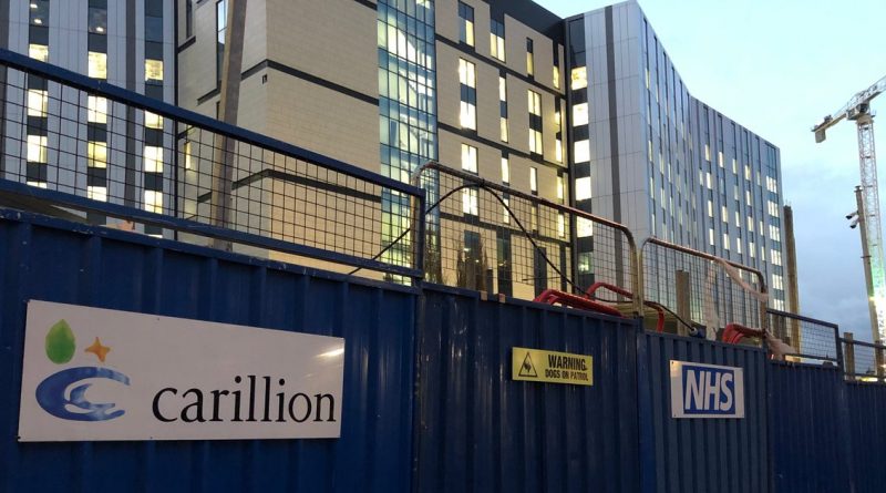 Общество: Крах Carillion: открытие новой больницы в Ливерпуле отложено на неопределенный срок