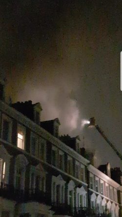 Пожар в элитном жилом квартале Лондона унес жизнь одного человека