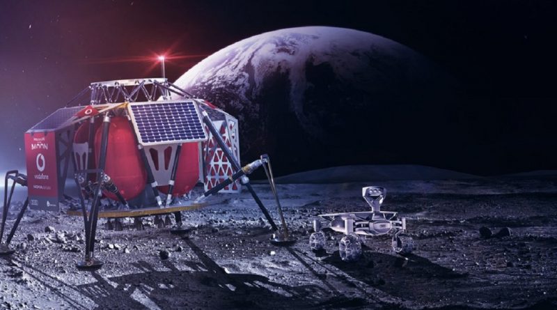 Технологии: Vodafone создаст сеть мобильной связи на Луне