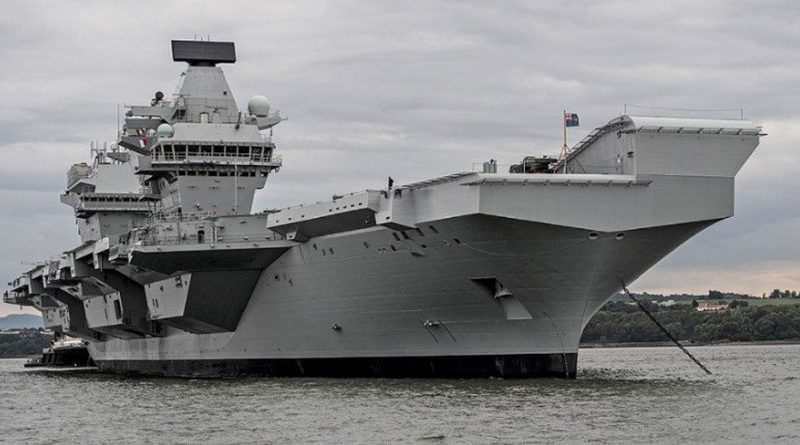Новый британский авианосец преследуют неприятности 02022018 Технологии: Новый британский авианосец преследуют неприятности