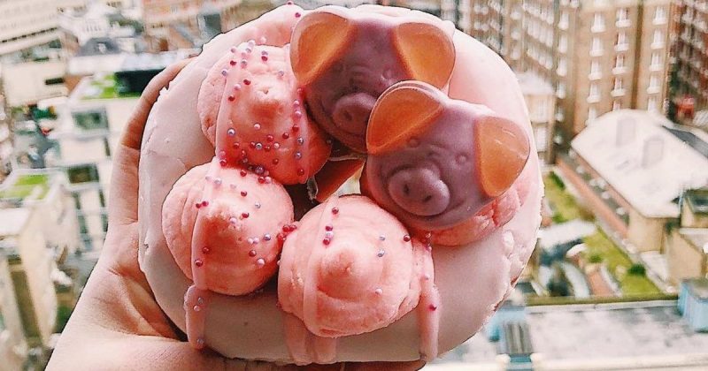Досуг: Doughnut Time представляет пончики с конфетами Percy Pig: невозможно оторваться