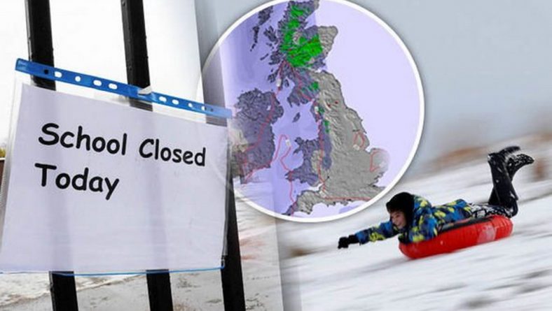 Погода: В Великобритании закрывают школы из-за "Зверя с востока"