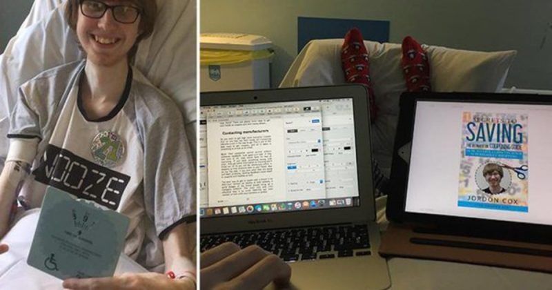 Общество: Блогер заработал £1000 и написал книгу об экономии, не вставая с больничной постели