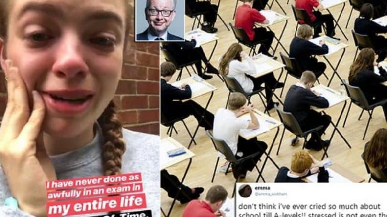 Общество: Новые жесткие экзамены GCSE довели учеников до истерики