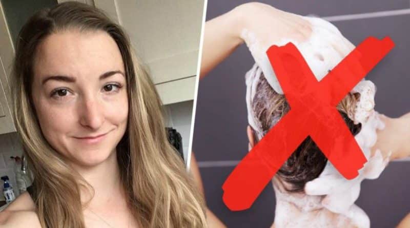 Женщина уже восемь недель не моет голову с шампунем, и говорит, что они стали намного здоровее 16062018 Здоровье и красота: Женщина уже восемь недель не моет голову с шампунем, и говорит, что они стали намного здоровее