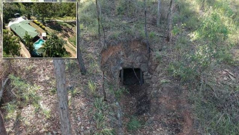 Недвижимость: Мужчина случайно обнаружил шахты по добыче золота на заднем дворе своего дома