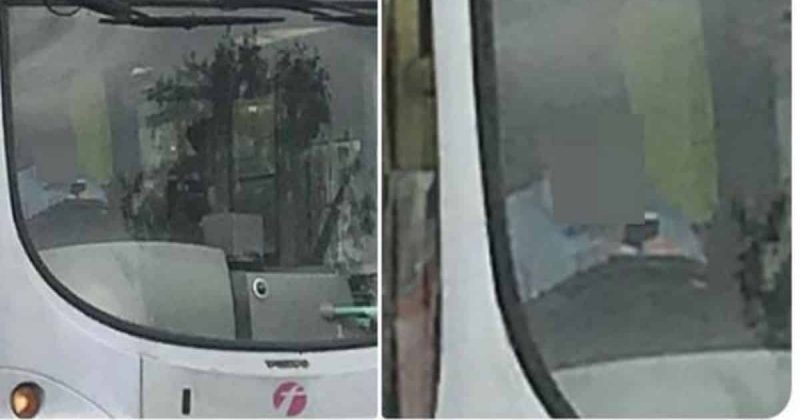 Общество: Водителя First Bus поймали на горячем, когда он болтал по телефону за рулем