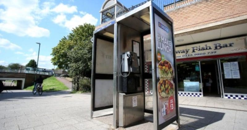 Общество: В Ноттингемшире есть телефонная будка для заказа наркотиков