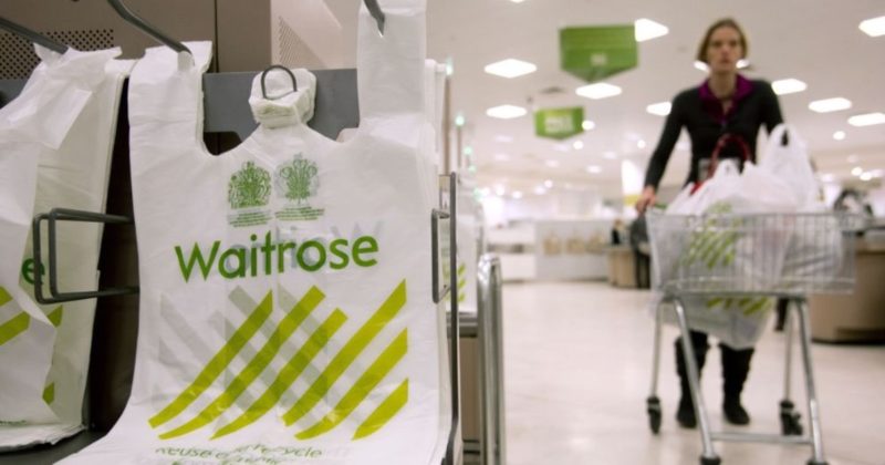 Популярное: Waitrose полностью откажется от пластиковых пакетов к весне 2019 года