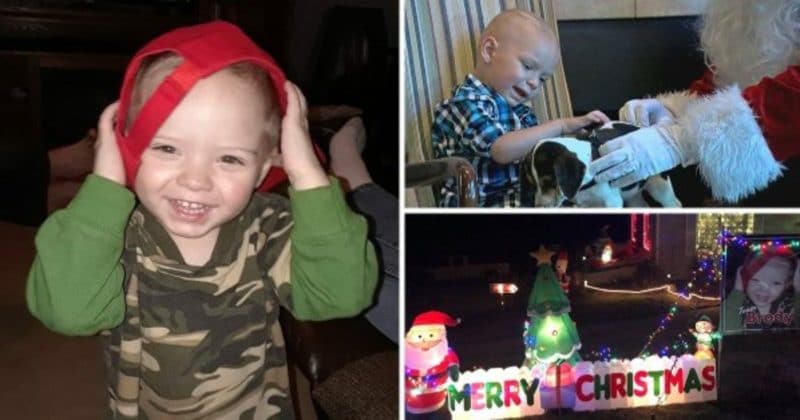 Общество: Двухлетний мальчик отпраздновал Рождество в сентябре, поскольку ему осталось жить две недели