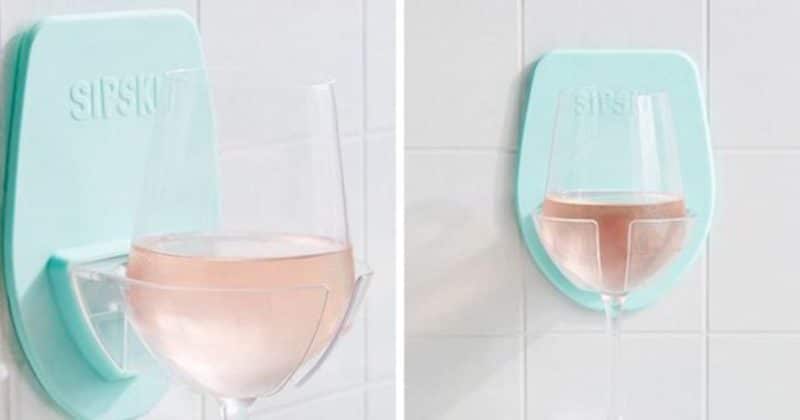 Популярное: Если пить, то не отвлекаясь! Благодаря этой “штучке” вы можете прихватить бокал вина с собой в душ