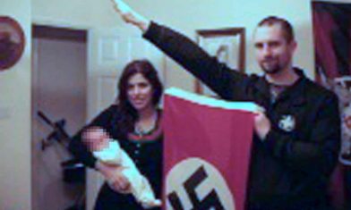 семейная пара неонацистов