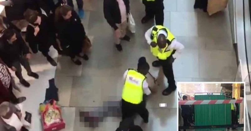 Общество: Инцидент в Westfield в Лондоне: мужчина упал на женщину с верхнего этажа здания