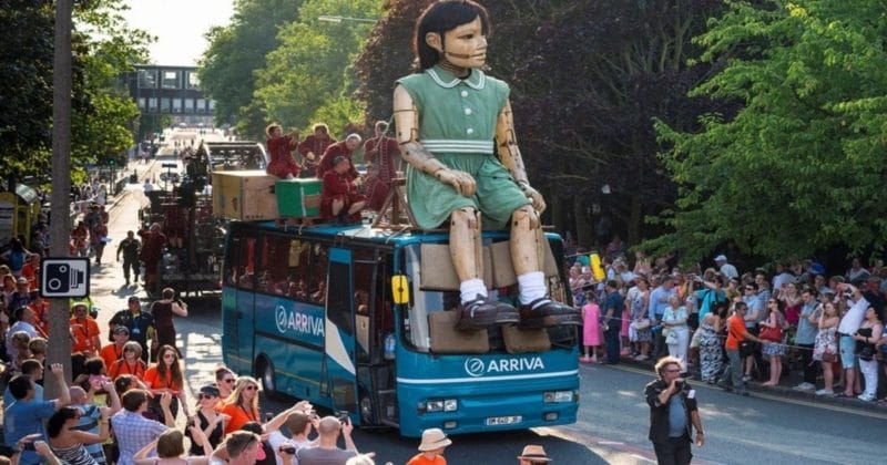 Досуг: Гиганты Royal de Luxe Giants возвращаются в Мерсисайд: полное расписание и маршрут огромных кукол-марионеток
