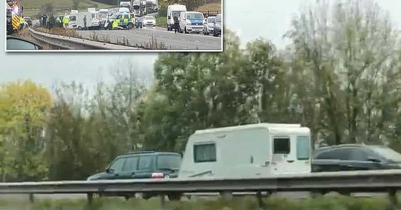 Общество: Авария в Оксфордшире: трое погибли из-за прицепа, ехавшего по встречной полосе