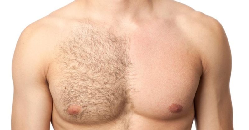 Общество: Почти половина британских мужчин бреет грудь, чтобы выглядеть привлекательней