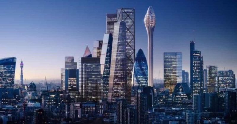 Недвижимость: В Лондоне построят грандиозное здание в форме тюльпана высотой в 1000 футов