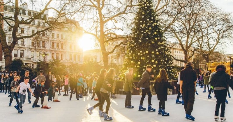 Досуг: 8 лучших мест в Лондоне, где можно покататься на коньках