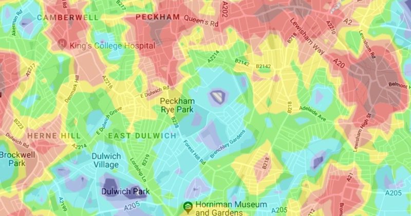 Лайфхаки и советы: Транспортная развязка в Лондоне: карта с лучшими и худшими районами столицы