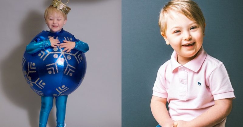 Общество: Пятилетний мальчик с синдромом Дауна стал звездой благодаря рекламе в Sainsbury's