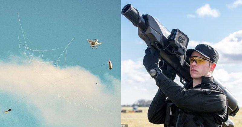 Популярное: Полицию в британских аэропортах вооружат базуками для ловли дронов