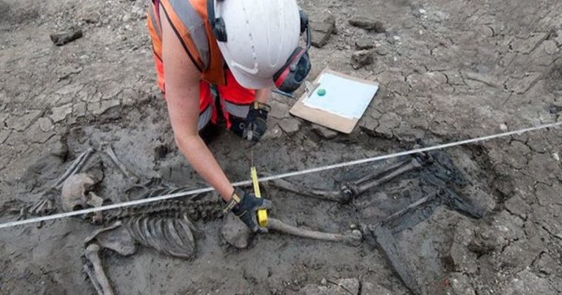 Общество: В Темзе нашли древние останки человека в прекрасно сохранившихся кожаных ботинках