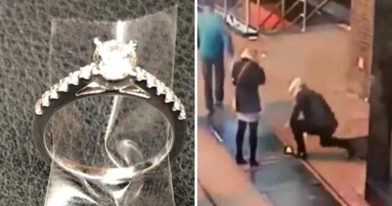 Общество: Мужчина уронил обручальное кольцо в канализацию, делая предложение на Times Square