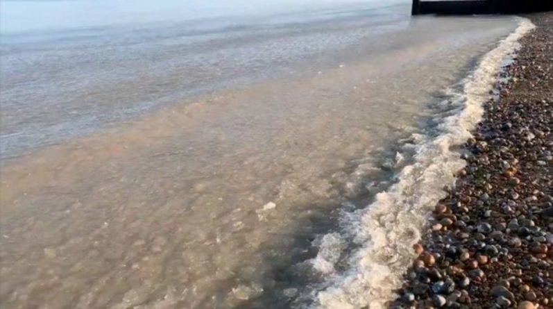 Погода: Из-за резкого похолодания в Великобритании замерзло море