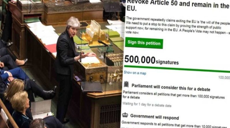 Общество: Петиция за отмену Brexit собрала 1 миллион подписей в рекордно короткие сроки