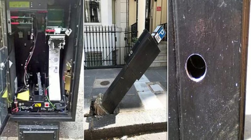 Общество: Лондонские банды, вооруженные пылесосами, вытянули из парковочных автоматов £120000