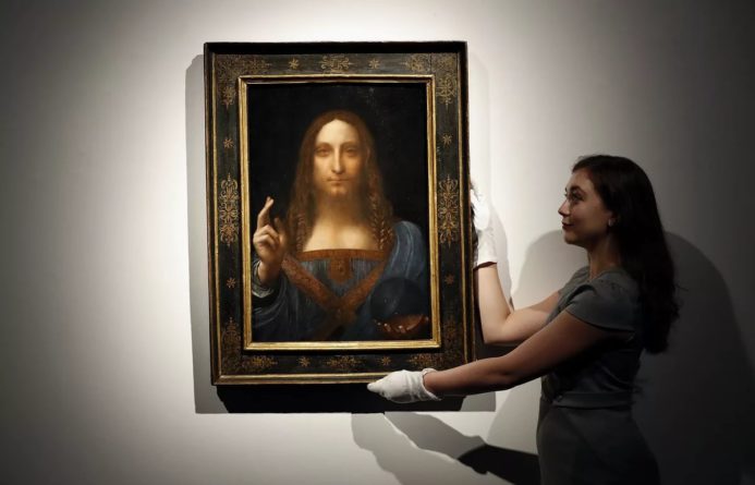 В мире: Из музея в ОАЭ исчезла картина Леонардо да Винчи «Спаситель мира»