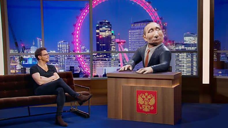 Общество: В Великобритании стартует шоу с анимированным Путиным: видео