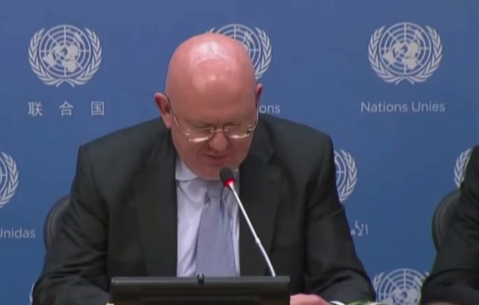 Общество: Британские дипломаты прервали выступление Небензи в СБ ООН