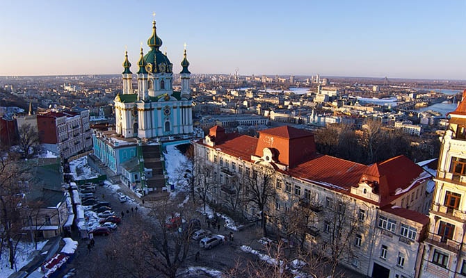 Общество: Британская газета похвалила Андреевскую церковь в Киеве | Политнавигатор