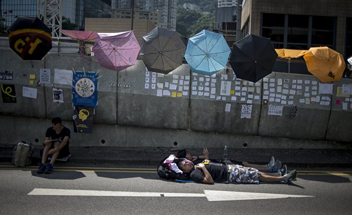 Общество: Хуаньцю шибао (Китай): сговор оппозиции с Западом не в силах раскачать ситуацию в Гонконге