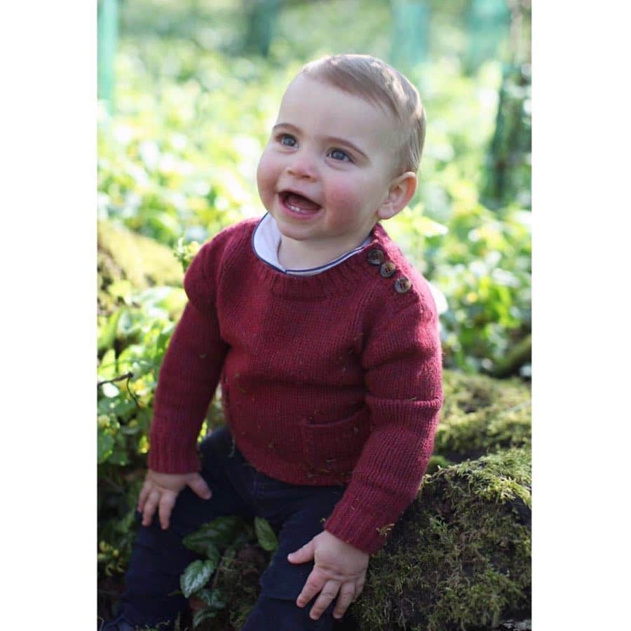 День рождения принца Луи: появились новые фото младшего сына Кейт Миддлтон и принца Уильяма
