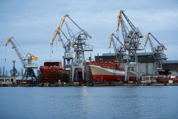 У ПСЗ «Янтарь» возникли проблемы со строительством судов из-за санкций