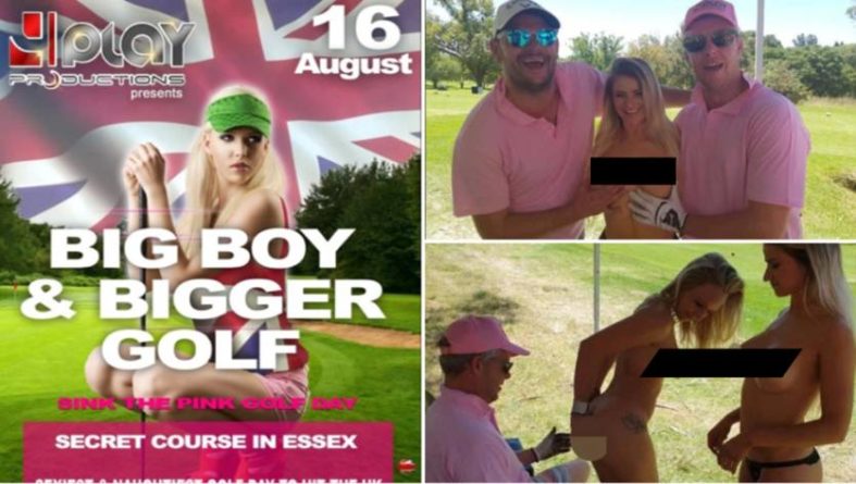 Без рубрики: В Англии состоится скандальный турнир по гольфу с обнаженными девушками