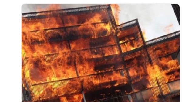 Общество: Пожар в Лондоне уничтожил 20 жилых квартир