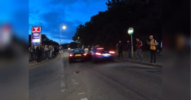 Общество: Уличные гонки в Британии едва не завершились массовой гибелью зрителей - Смотреть видео - «ФАКТЫ»