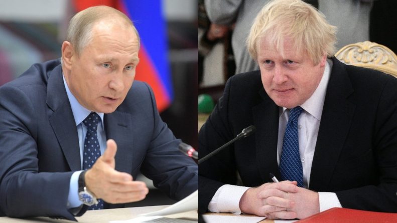 Общество: Путин пожелал Джонсону успехов на посту премьер-министра Британии