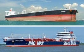 Без рубрики: британские танкеры Mesdar и Stena-Impero