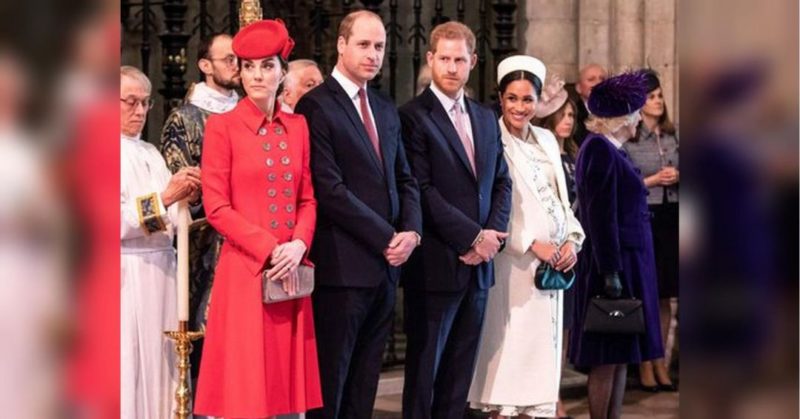 Общество: Ссора принца Уильяма и Кейт Миддлтон с Меган Маркл и принцем Гарри - как и когда началась ссора - Гарри устроил родственникам выговор
