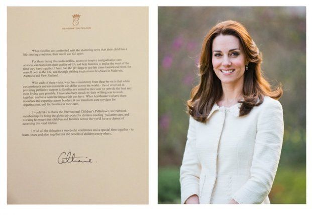 Общество: Кейт Миддлтон, готовясь стать королевой, отправила своим друзьям это письмо