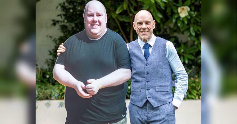 Общество: Великобритания – мужчина сумел сбросить около ста килограммов ради своей мечты
