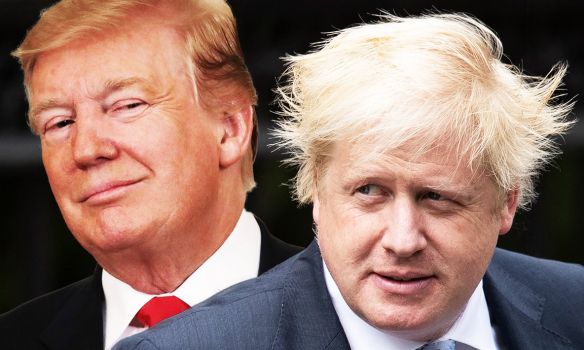 Общество: Трамп сравнил с оковами членство Британии в ЕС и пообещал Джонсону крупную торговую сделку после Brexit