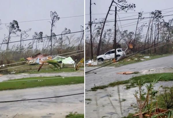 Общество: Ураган "Дориан" прогулочным шагом продолжает идти по Багамским островам